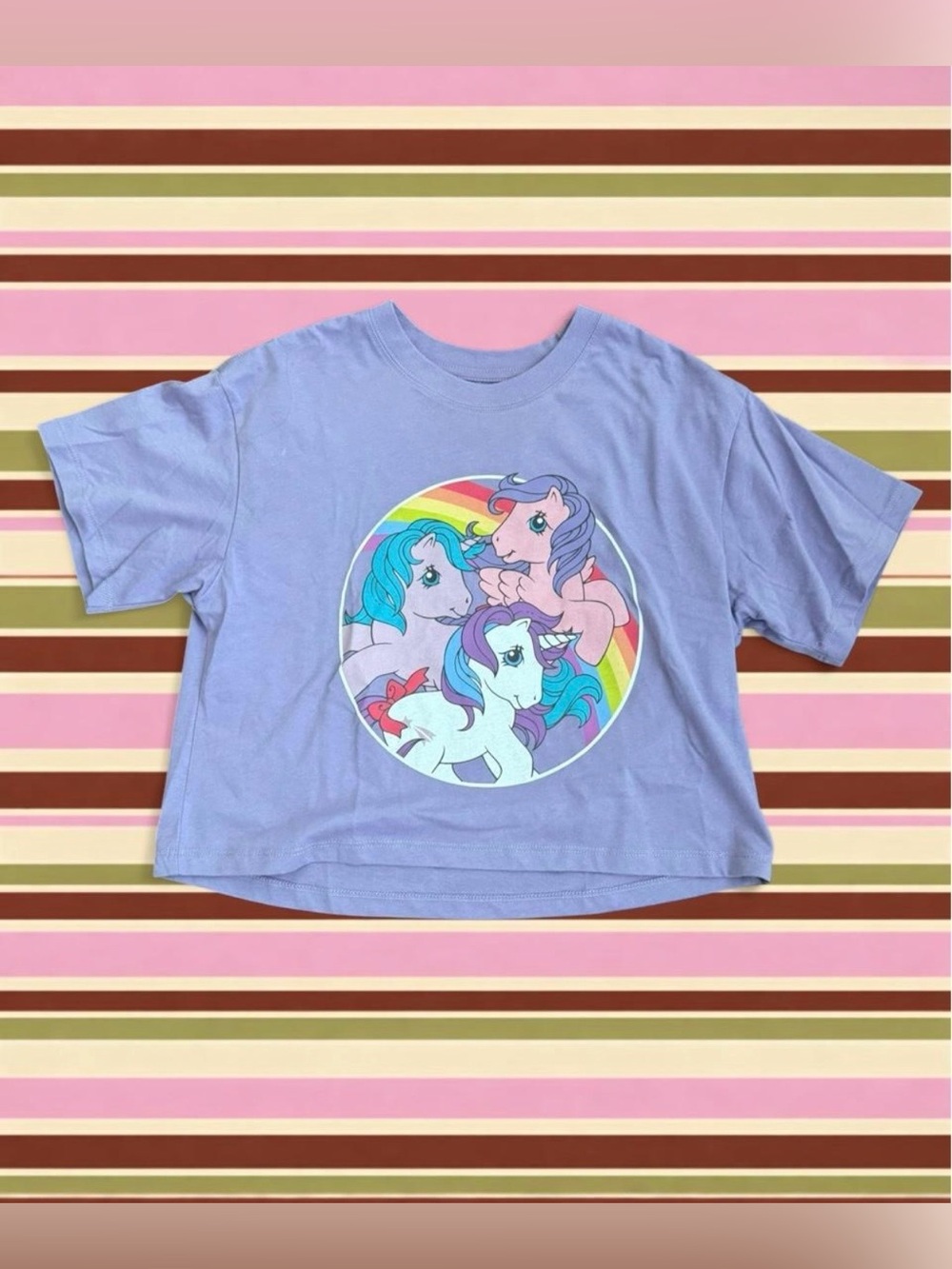 My Little Pony cropped tee size S
